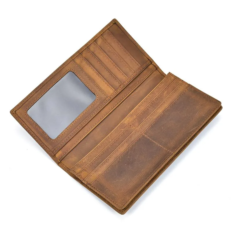 The Pathfinder Bifold Wallet | Genuine Leather Pocket Book - Image 5