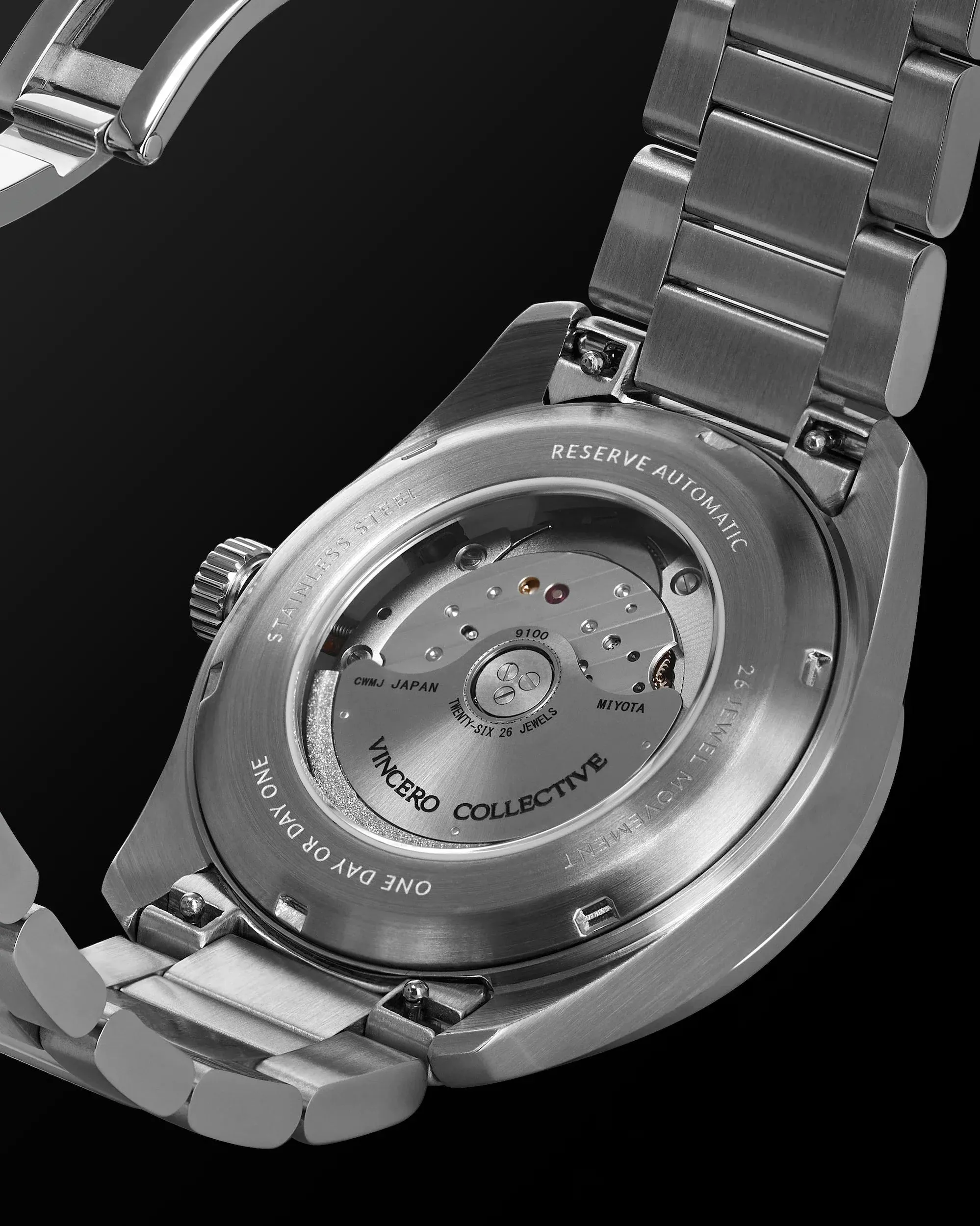 The Reserve Automatic Men's Watches - Blue/Silver - Image 4