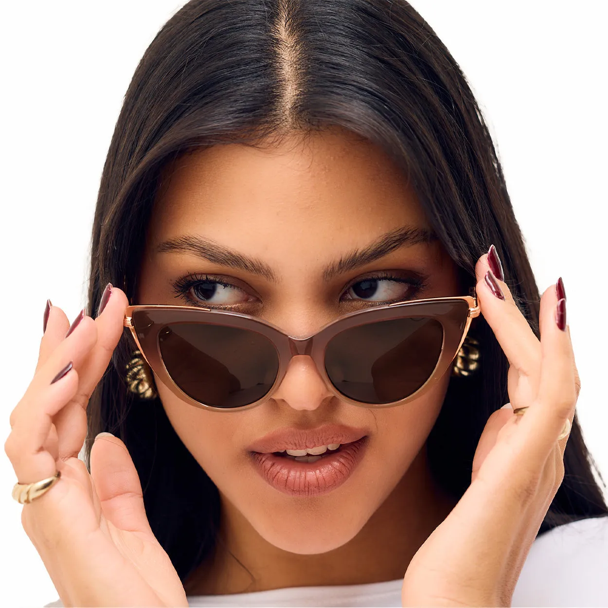 Too Focused Sunglasses - Coffee - Image 4