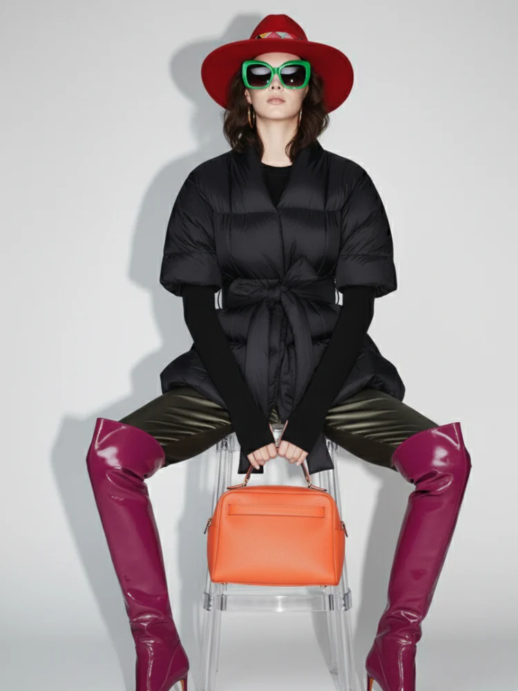 Tribeca Pleated Puffer Jacket BYMANYC ® New York - Image 3