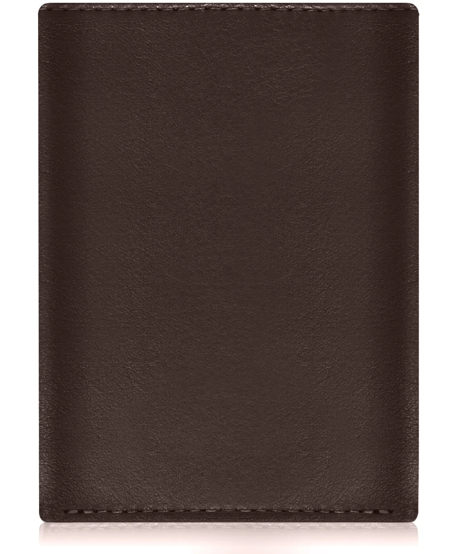 Leather Trifold RFID Wallet with Flip-Up ID - Image 15