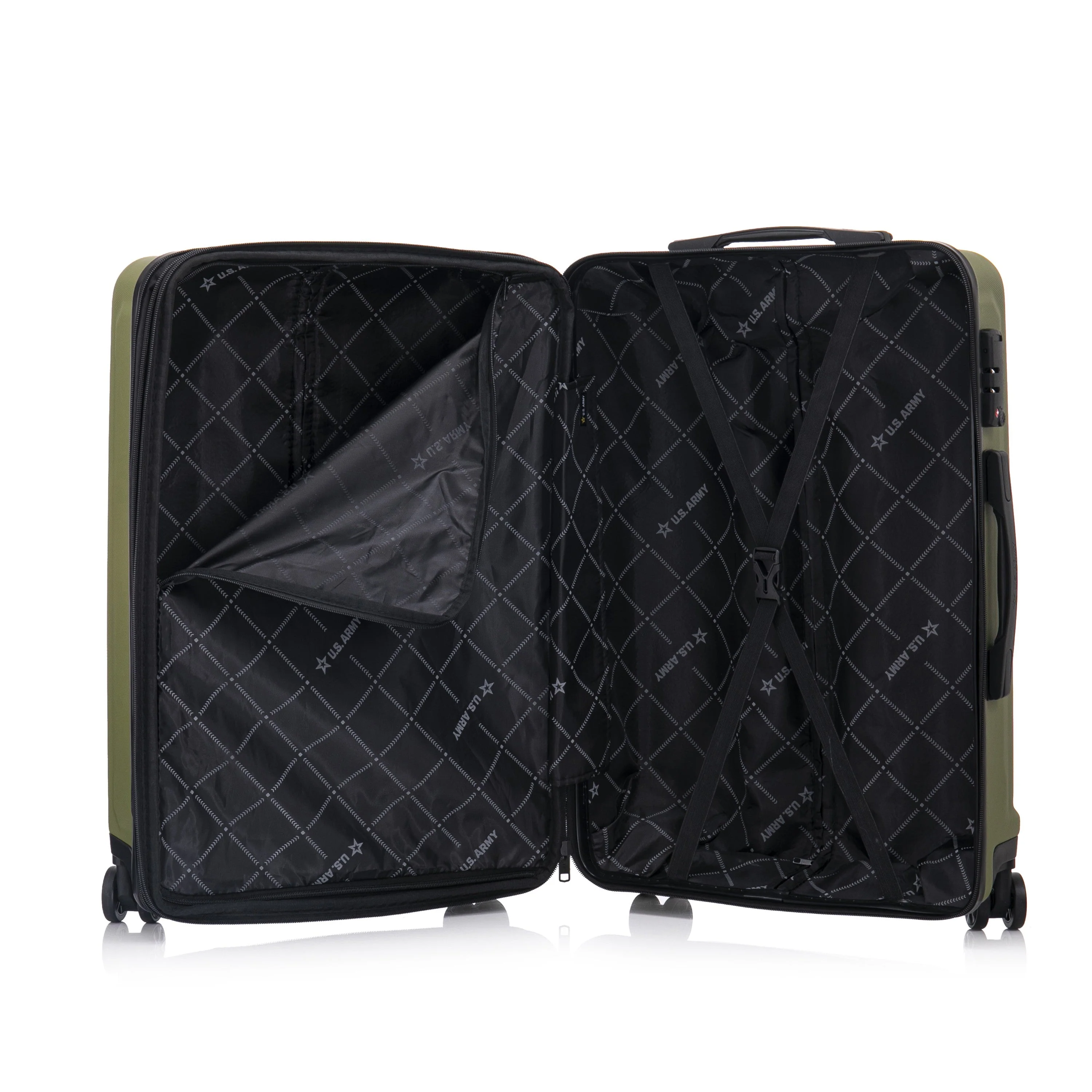 U.S. ARMY FOX PRO 20" Expandable Carry-On Suitcase with TSA Lock - Image 7
