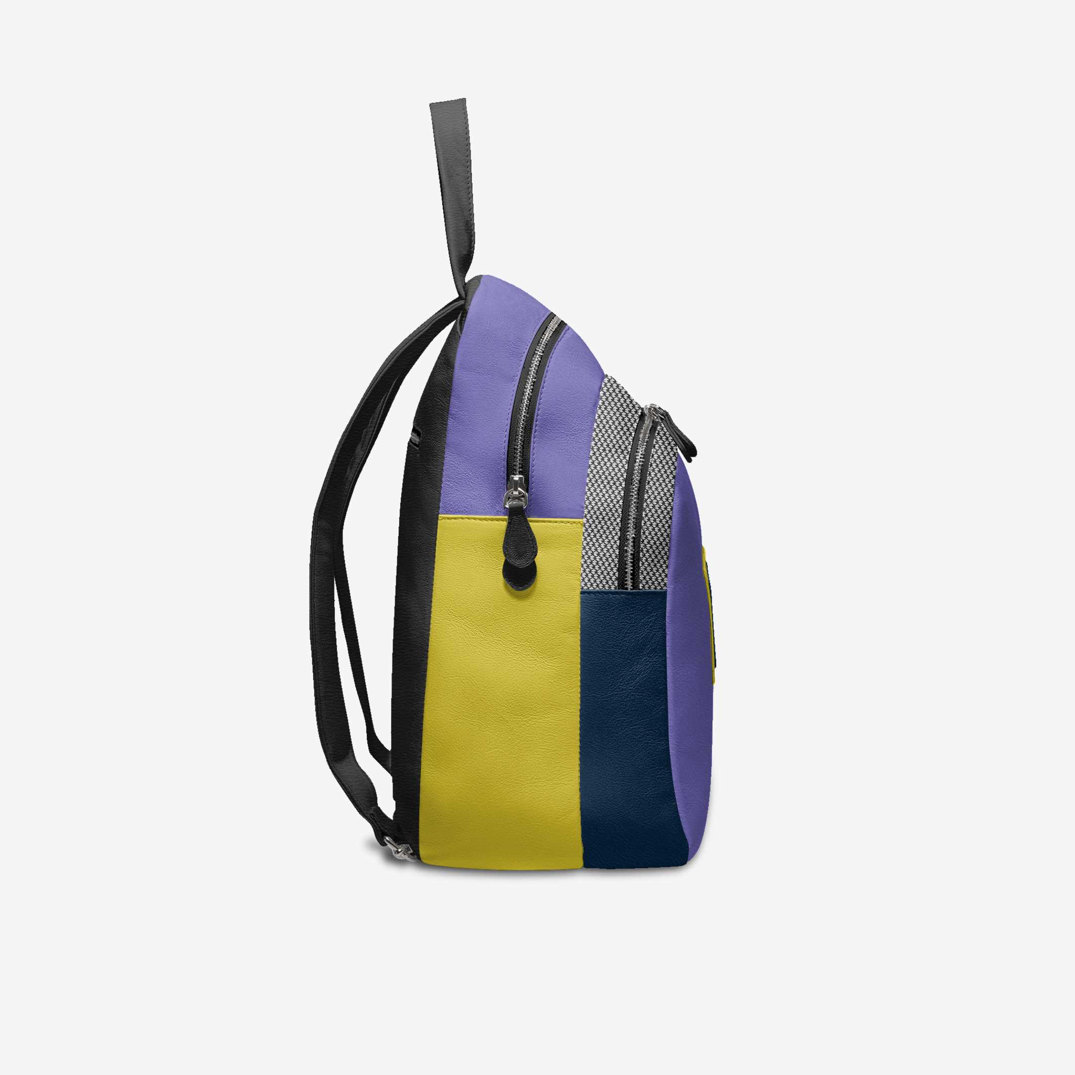Urban Violet Vegan Backpack by BYMANYC ® New York – Made in Italy - Image 3