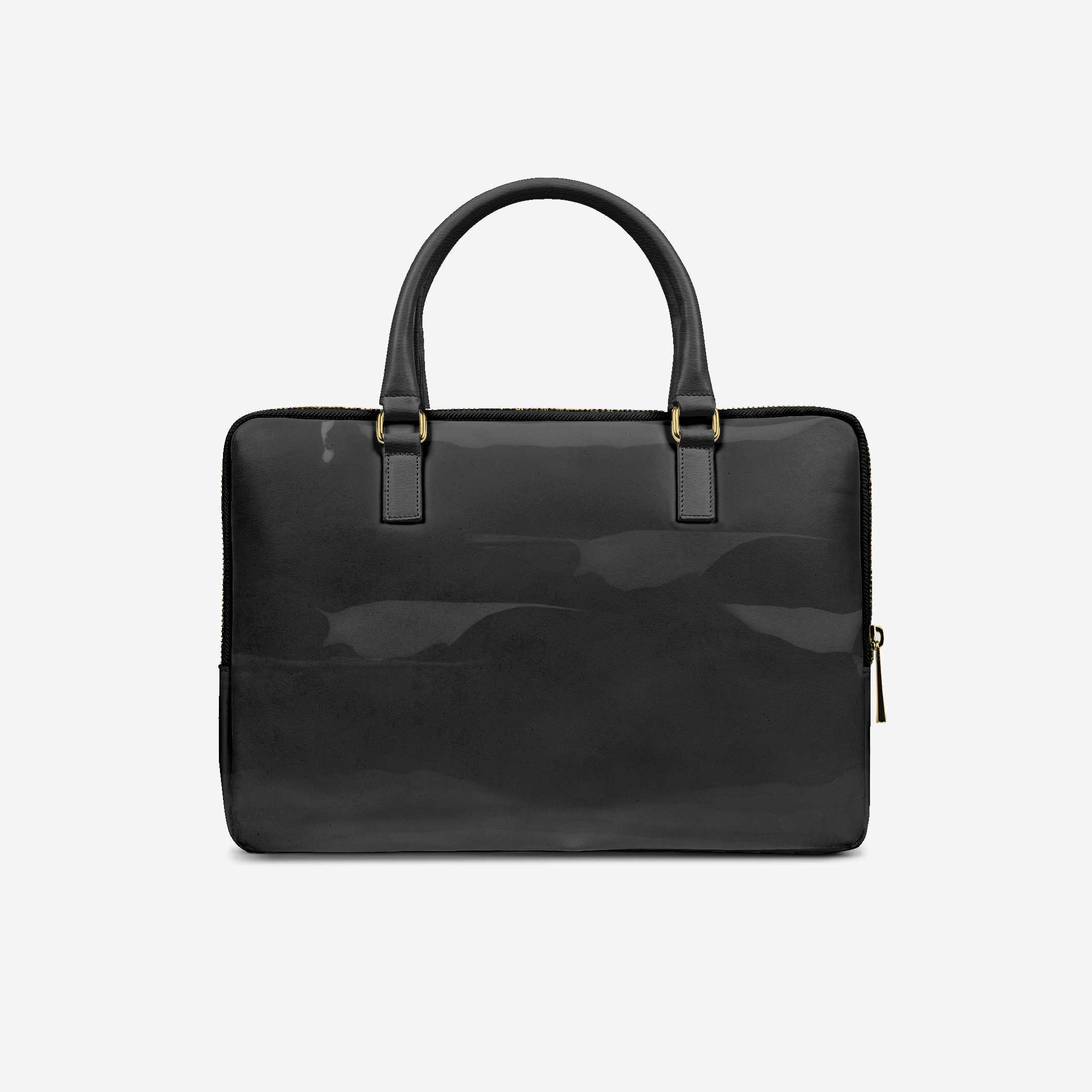 Vegan Designer Luxury Double Pocket Bag 16” | BYMANYC ® New York Elegant Edition - Image 6