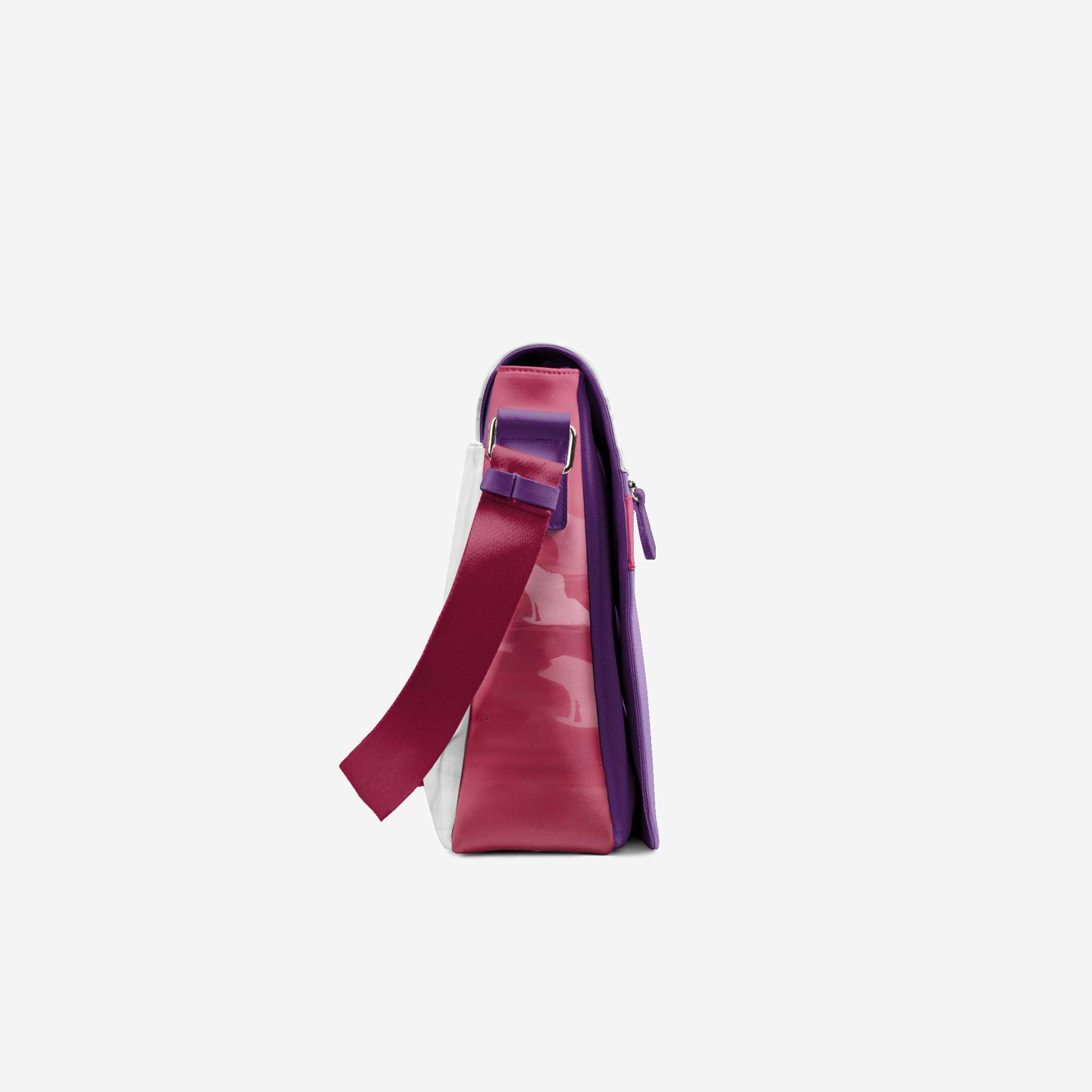 Vegan Designer Messenger Bag 16” | BYMANYC ® New York Luxury Milan Mood - Image 4