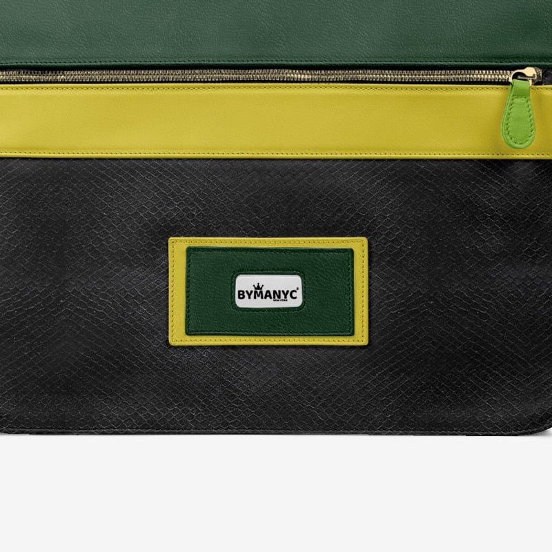 Vegan Executive Messenger Bag 16” | BYMANYC ® New York Crafted in Italy - Image 3