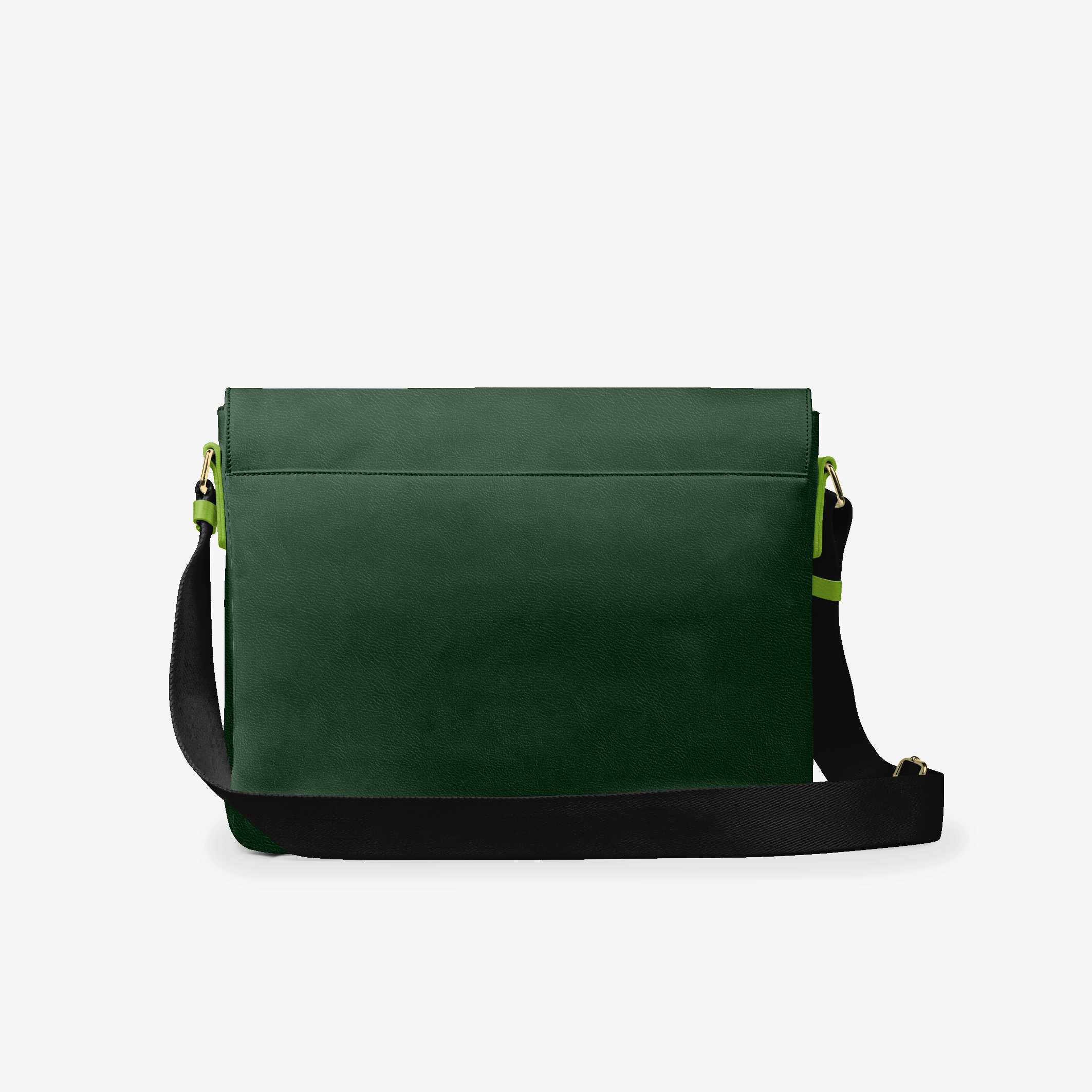 Vegan Executive Messenger Bag 16” | BYMANYC ® New York Crafted in Italy - Image 6