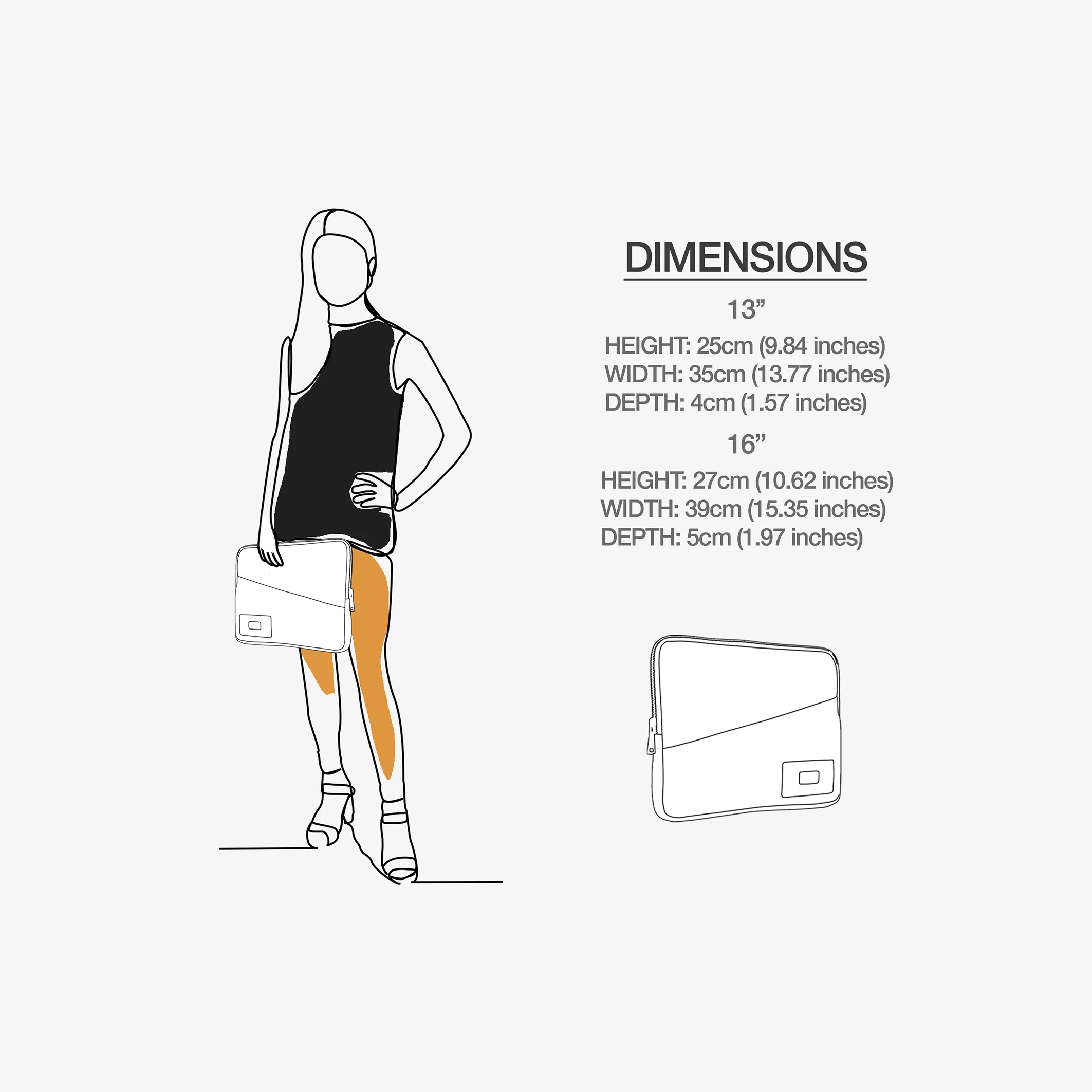 Vegan Laptop Portfolio Bag | Eco-Friendly Luxury | BYMANYC ® New York - Image 4