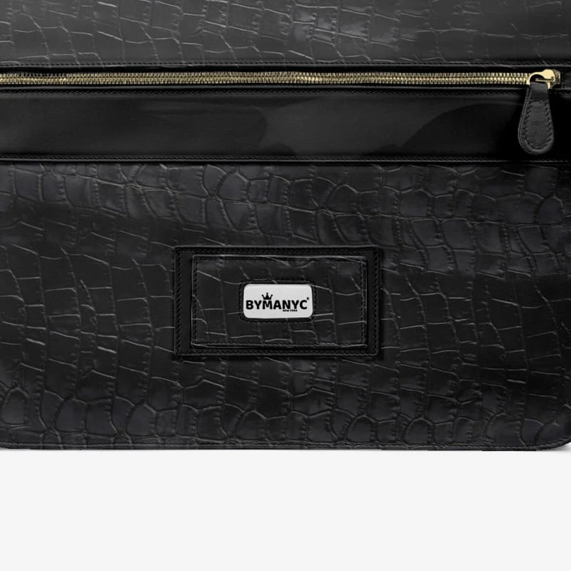 Vegan Luxe City Messenger Bag 16” | BYMANYC ® New York Milano Street Edge - Image 3