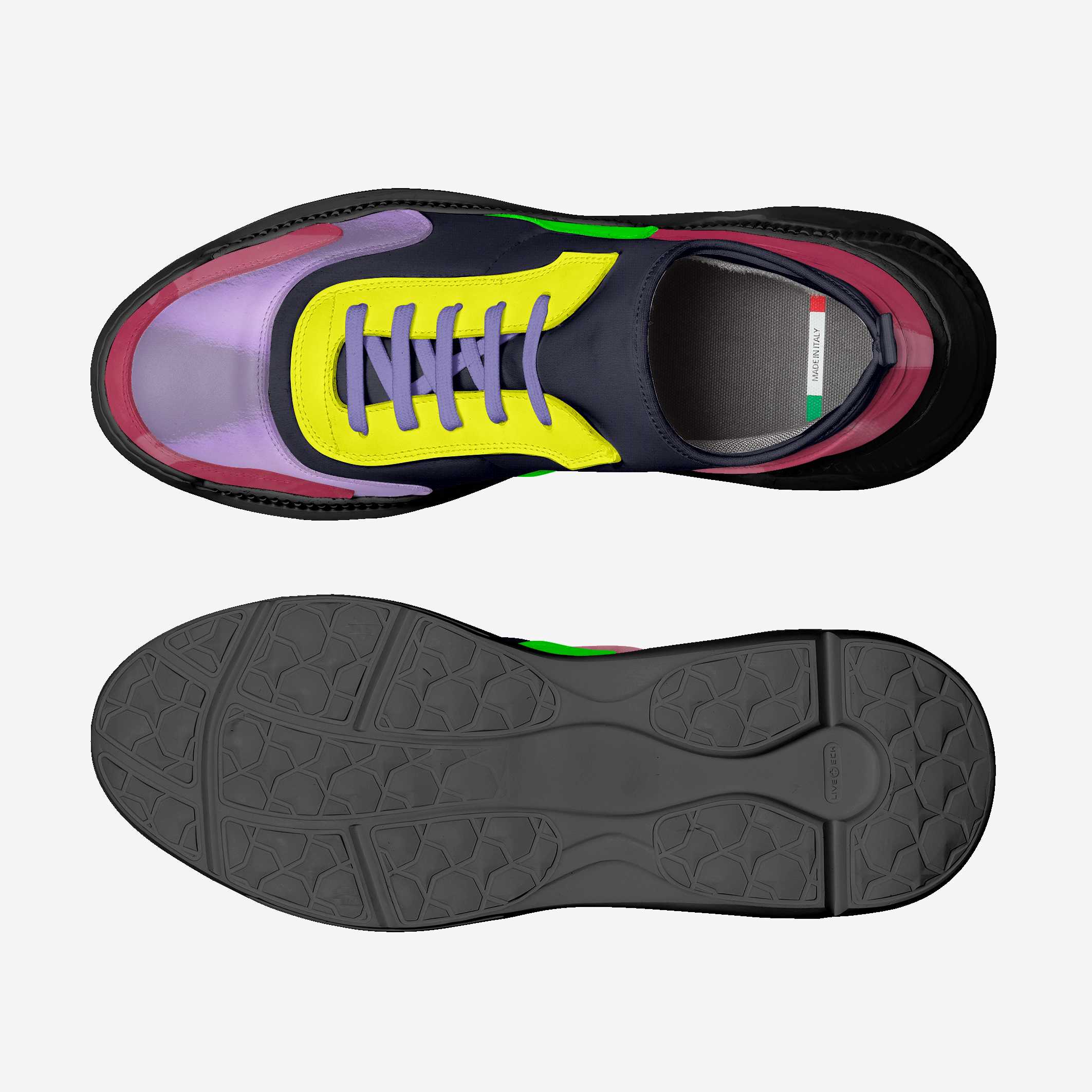 Vegan Sneakers BYMANYC ® New York Fifth Avenue Flow - Image 4
