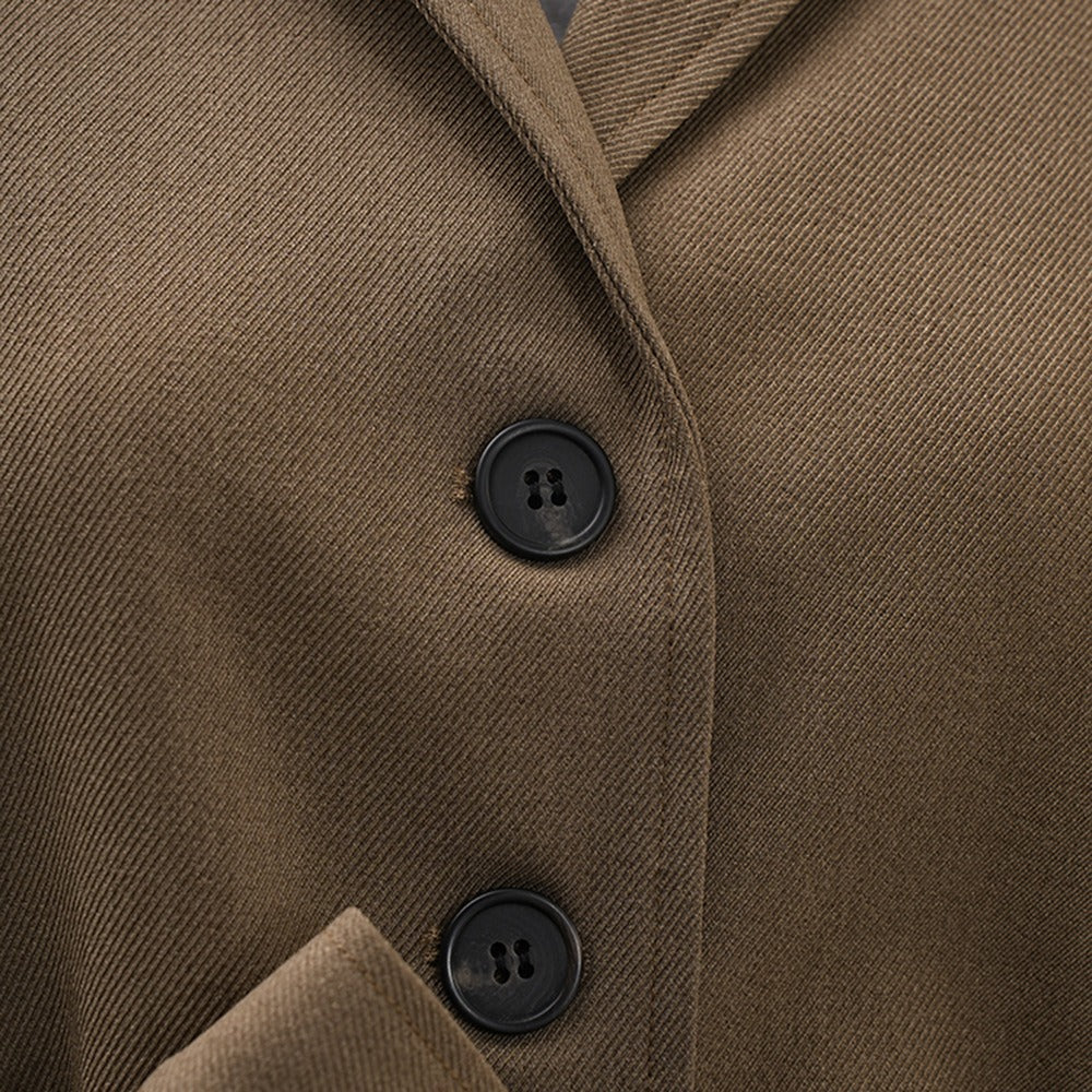 Waist-Cinching Jacket, Financial District | Women - BYMANYC ® New York - Image 4