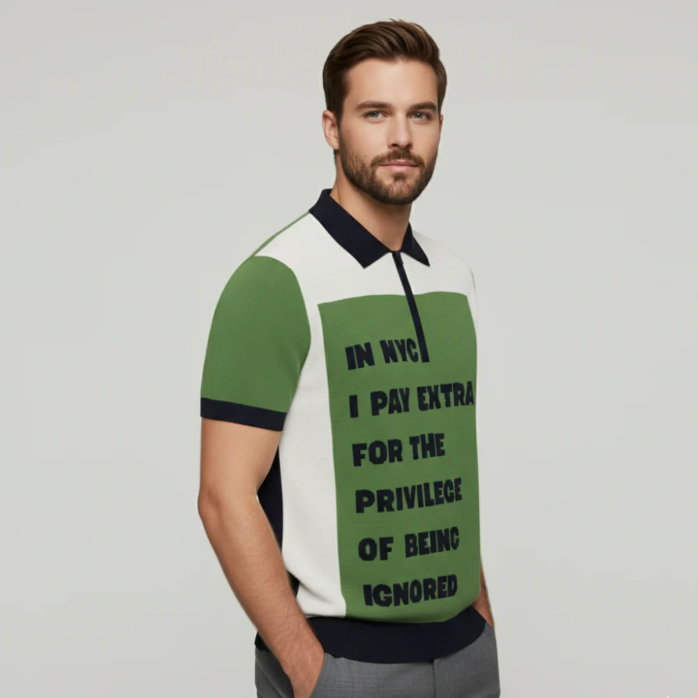 WALL STREET Cashmere Polo BYMANYC ® New York - Image 2