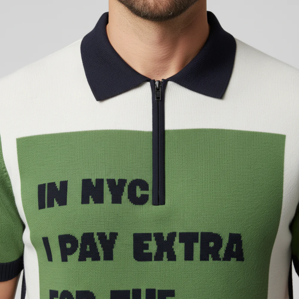 WALL STREET Cashmere Polo BYMANYC ® New York - Image 4