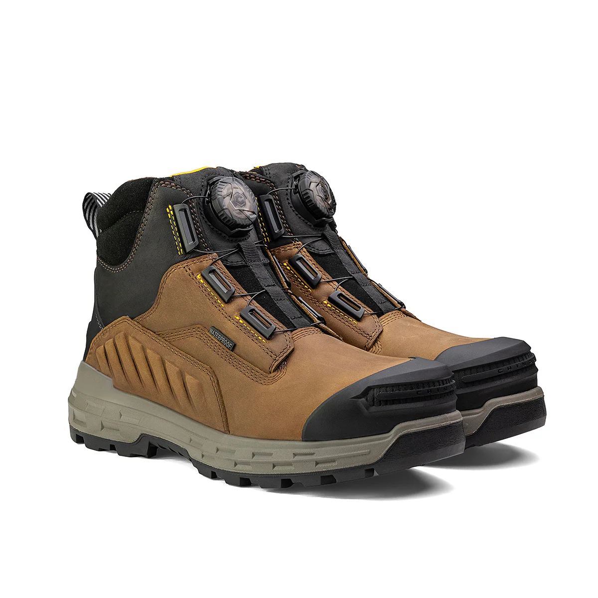 Wildwood 6” Composite Toe Turbolace™ Work Boot - Brown - Made in USA - Image 4